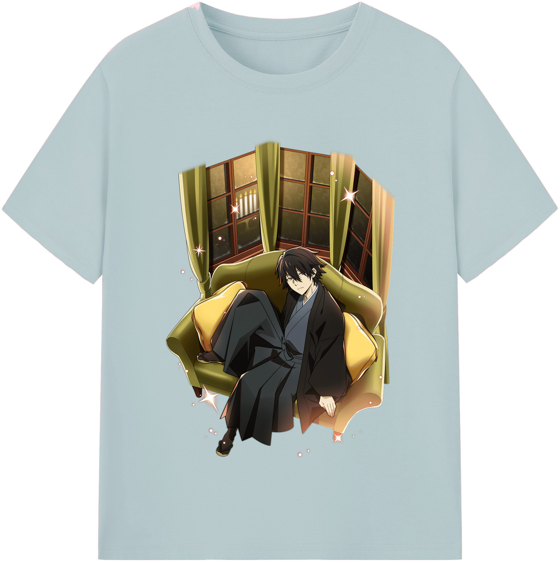 （画像用） 文豪ストレイドッグス Bungo Stray Dogs 綿100％半袖Tシャツ（フロントプリント）